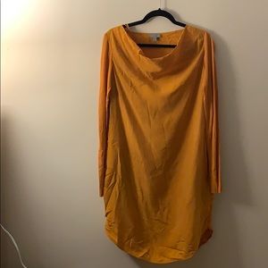 mustard COS dress